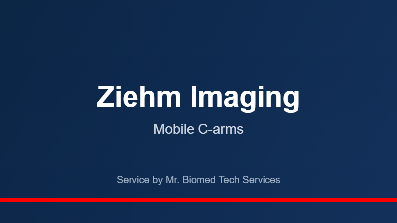 Ziehm Imaging mobile c-arms service