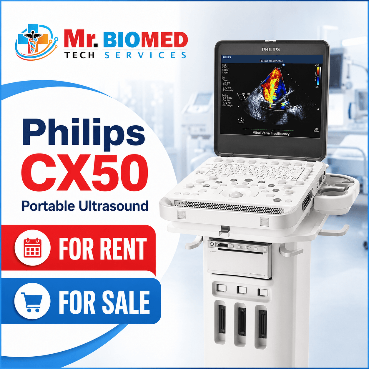 Philips CX50 portable ultrasound system